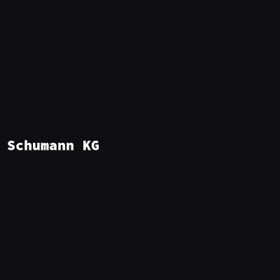 Hersteller: Schumann KG