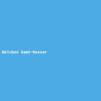 Weiches Samt-Messer