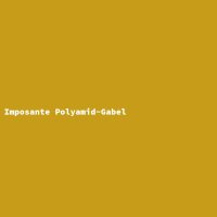 Imposante Polyamid-Gabel
