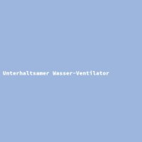 Unterhaltsamer Wasser-Ventilator