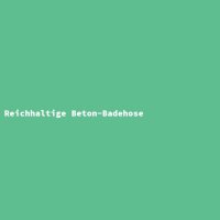 Reichhaltige Beton-Badehose