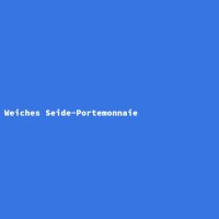 Weiches Seide-Portemonnaie