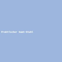 Praktischer Samt-Stuhl