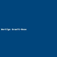 Wertige Granit-Hose