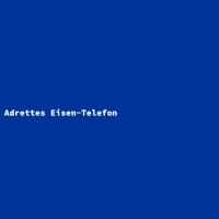 Adrettes Eisen-Telefon